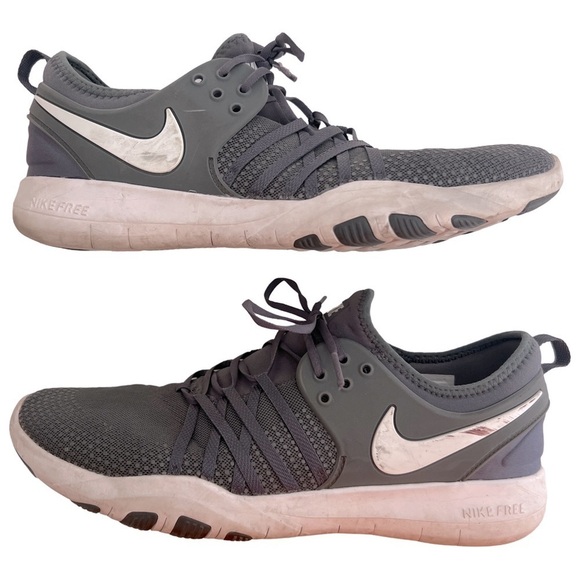 NIKE • Women’s Free Grey Training Running Athletic Tennis Shoes - Picture 7 of 10